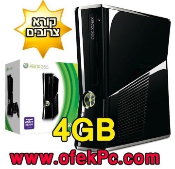 תמונה של קונסולה Xbox 360 4GB מוסב RGH מחודשת