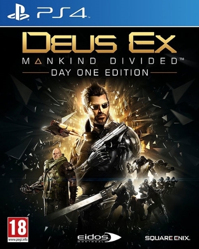 תמונה של Deus Ex Mankind Divided Day One Edition PS4