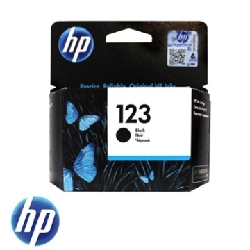 תמונה של ראש דיו ‏שחור HP 123 F6V17AE