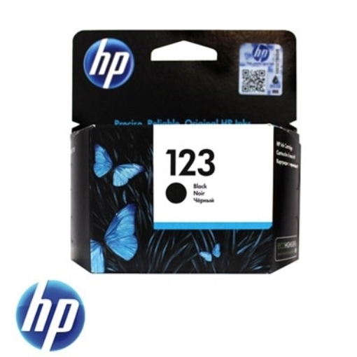 תמונה של ראש דיו ‏שחור HP 123 F6V17AE