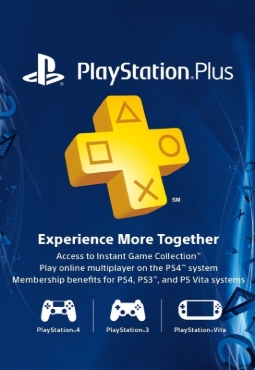 תמונה עבור הקטגוריה Playstation Plus Card