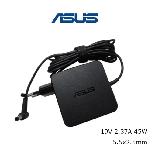 תמונה של מטען מקורי למחשב נייד אסוס מרובע ASUS 19V 2.37A 45W 5.5×2.5mm