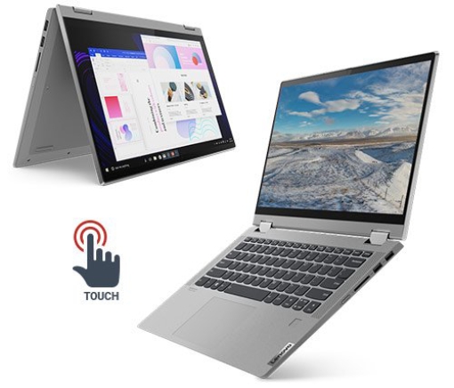 תמונה של מחשב נייד Lenovo Flex 5 i7-1065G7 8GB 256NVME WIN10 MX330 14 Touch
