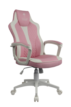 תמונה של כסא גיימינג דגם  Dragon SNIPER  ורוד \ לבן