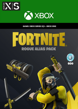 תמונה של Fortnite - Rogue Alias Pack + 600 V-Bucks (DLC) XBOX LIVE Key 