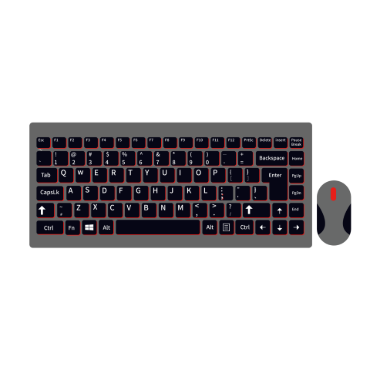 תמונה עבור הקטגוריה סט מקלדת + עכבר