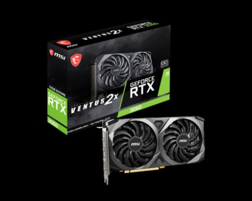 תמונה של כרטיס מסך MSI GeForce RTX 3060 VENTUS 2X 12G OC