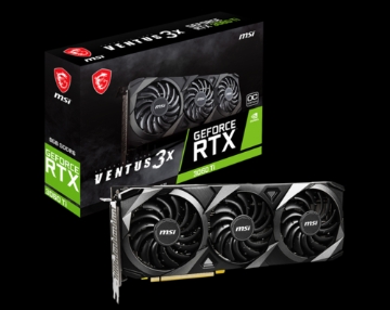 תמונה של GeForce RTX 3060 Ti VENTUS 3X 8G OC LHR DDR6