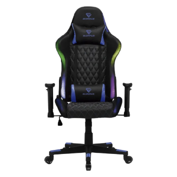 תמונה של מושב גיימינג SCORPIUS LIGHTNING BLUE