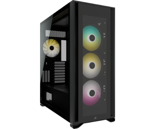 תמונה של מארז CORSAIR iCUE 7000X RGB Tempered Glass Full-Tower ATX BLACK