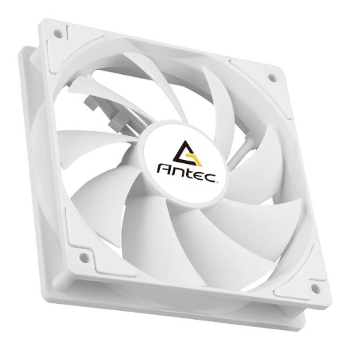 תמונה של מאוורר אנטק לבן למארז 120mm ללא RGB