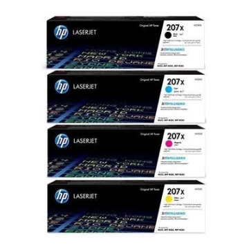 תמונה של טונר מקורי HP 207X 4PCK W2210-3X