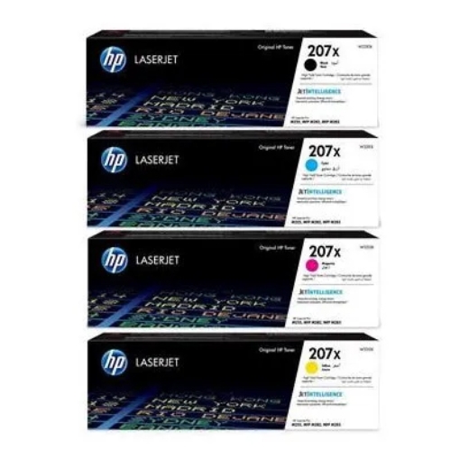 תמונה של טונר מקורי HP 207X 4PCK W2210-3X
