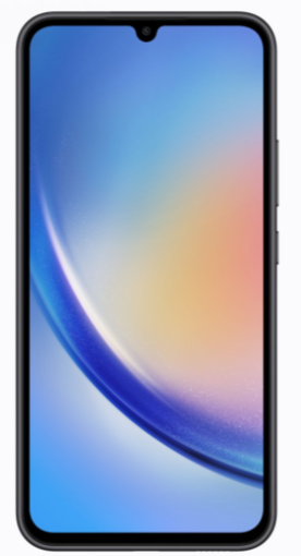 תמונה של E000000087 ערכת מכשיר A34 / A346 - שחור - 6/128GB Samsung