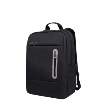 תמונה של תיק גב יוקרתי אורטופדי המתאים למחשב נייד עד "15.6 MIRACASE NB-8065 שחור