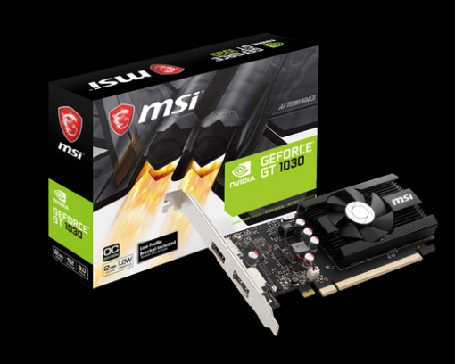 תמונה של כרטיס מסך MSI GeForce GeForce GT 1030 4GD4 LP OC
