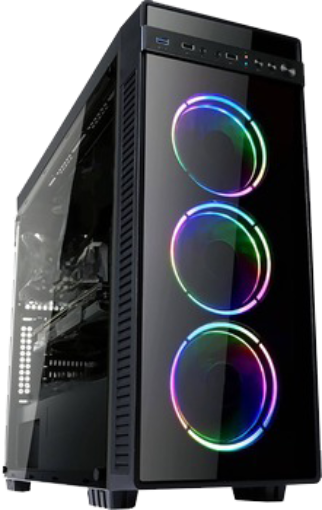 תמונה של מחשב גיימינג H610 i5-12400F 8GB 500GB/SSD GTX1650  500W 80
