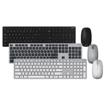 תמונה של סט מקלדת  ועכבר אלחוטי ASUS W5000 Wireless Keyboard and Mouse Set
