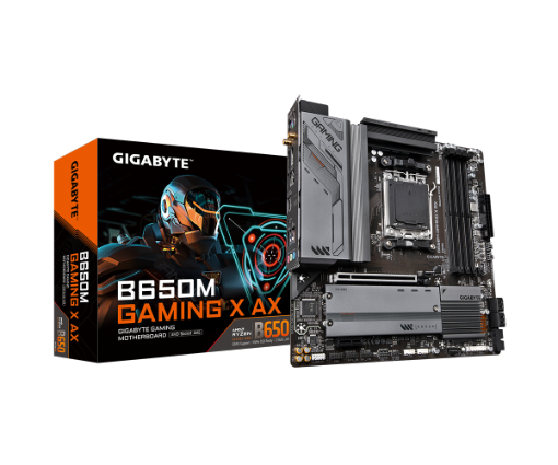 תמונה של לוח Gigabyte B650M Gaming X AX 1.1 WIFI BT for AMD Zen4 AM5 DDR5