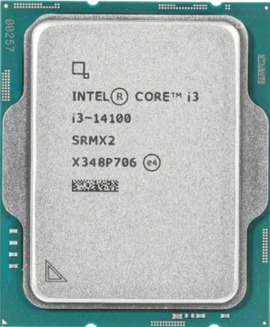 תמונה של מעבד דור 14 Intel Core I3 14100 Tray no fan up to 4.7GHZ