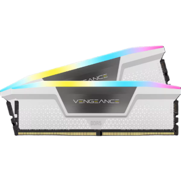 תמונה של ז.לנייח Corsair Vengeance RGB DDR5 32GB 2X16 6000MHZ C36 White