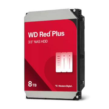 תמונה של דיסק פנימי WD Red Plus 8TB NAS HDD 3.5 5640RPM SATA III