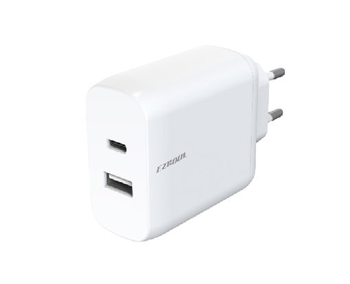 תמונה של מטען AD-718 Type-C and A 65Watt 5V PD