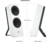 Picture of רמקולים Logitech Z207 2.0 Stereo With Bluetooth Peak 10W White