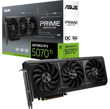 תמונה של כרטיס מסך כרטיס מסך Asus Prime RTX 5070 Ti 16GB GDDR7 OC Edition