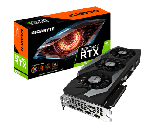 תמונה של כרטיס מסך Gigabyte GeForce RTX 3090 GAMING OC 24GB 4Y מחודש