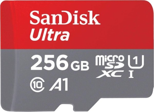 תמונה של כרטיס זכרון SanDisk 256GB Ultra microSDXC UHS-I Up to 150MB/s C10