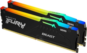 תמונה של זכרונות KINGSTON FURY BEAST RGB 32GB 2X16GB 6000MHZ CL36 EXPO/XMP