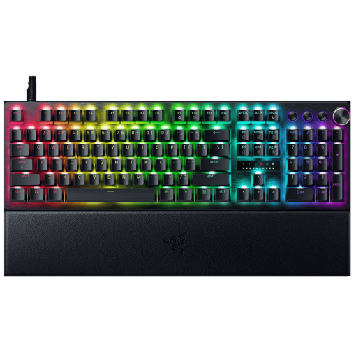 תמונה של מקלדת גיימינג חוטית Razer Huntsman V3 Pro - צבע שחור שנתיים אחריות ע"י היבואן הרשמי