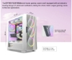 תמונה של מארז לבן ANTEC DF700 FLUX Tempered Glass RGB Mid tower Black Case