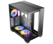 תמונה של מארז שחור Antec C8 RGB E-ATX Mid-Tower 3X ARGB FANS Incl Black