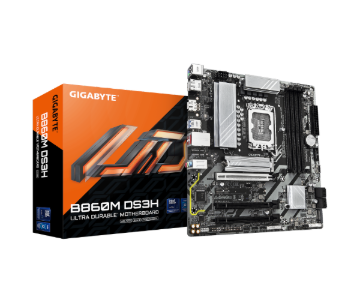תמונה של לוח לאינטל דור 15 Gigabyte B860M DS3H Micro-ATX DDR5