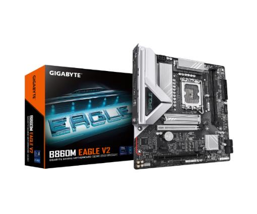תמונה של לוח לאינטל דור 15 Gigabyte B860M EAGLE Micro-ATX DDR5