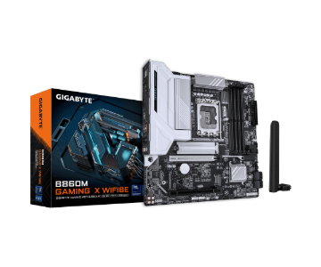 תמונה של לוח למעבד דור 15 Gigabyte B860M GAMING X WIFI6E ATX 2.5GB LAN
