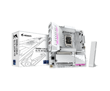 תמונה של לוח למעבד דור 15 Gigabyte B860M AORUS ELITE WIFI6E ICE ATX 2.5GB