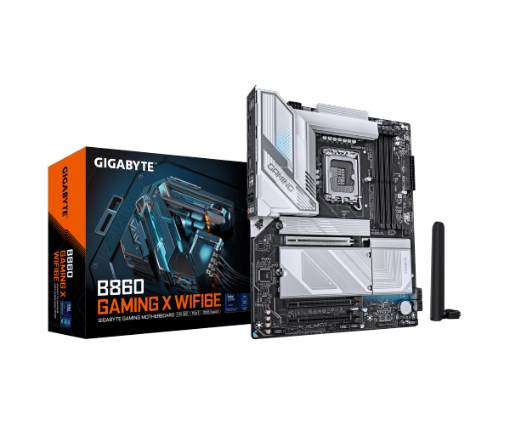 תמונה של לוח למעבד דור 15 Gigabyte B860 GAMING X WIFI6E ATX 2.5GB LAN