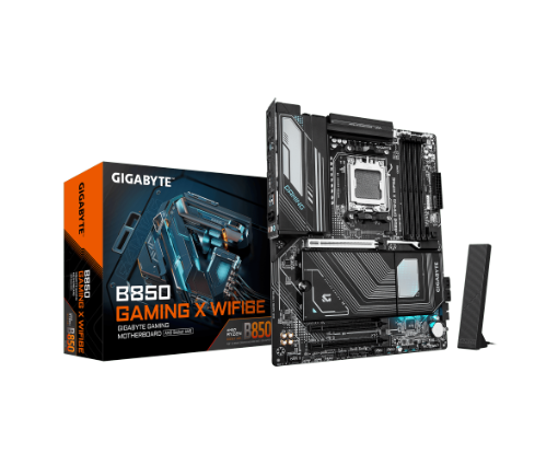 תמונה של לוח אם GIGABYTE B850 GAMING X WIFI6E ATX DDR5 AM5 BT 2.5 GBE LAN