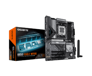 תמונה של לוח אם GIGABYTE B850 EAGLE WIFI6E DDR5 AM5 BT 2.5GBE LAN
