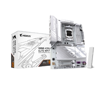 תמונה של לוח אם GIGABYTE B850 AORUS ELITE WIFI7 ICE DDR5 AM5 BT 2.5GBE LAN