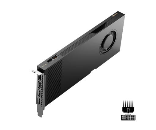 תמונה של כ.מסך PNY NVIDIA RTX 4000 ADA 20GB 327.6 TFLOPS Tensor Core