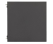 Picture of דלת צד למארז שחור Corsair iCUE 4000X/D/D Airflow Solid Side Black
