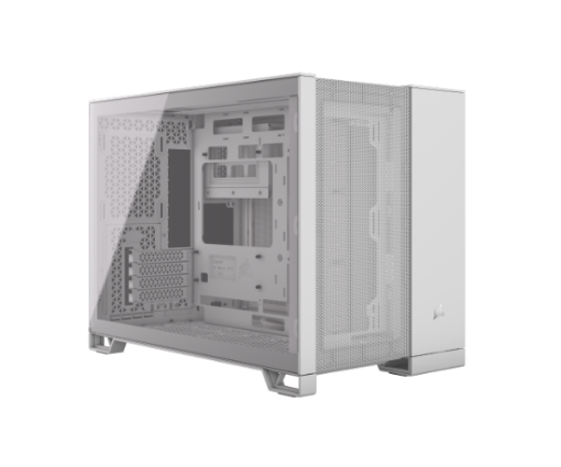 תמונה של מארז Corsair 2500D AIRFLOW Mini-Tower mATX White NO FANS