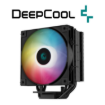תמונה של קירור אוויר למעבד DeepCool AG400 Black ARGB 220W TDP 150mm