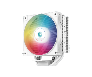 תמונה של קירור אוויר למעבד DeepCool AG400 White 220W TDP 150mm RGB
