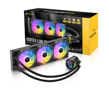 תמונה של קירור נוזלי משולש  ANTEC VORTEX LUM 360 ARGB 280W TDP