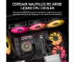 תמונה של קירור נוזלי Corsair iCUE NAUTILUS 360 RS RGB Black 360mm AIO